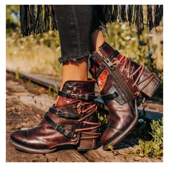 Shoes | Freebird Crue 9 Wine Multi 